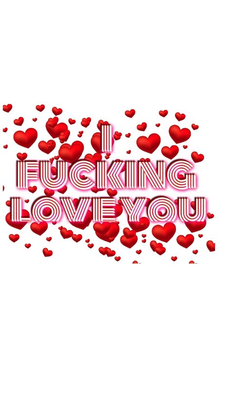 Couverture_Valentine's I fucking love you creative blank journal