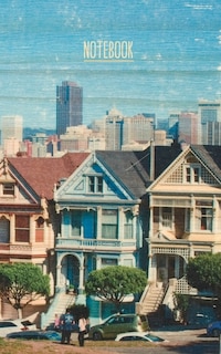 Bullet Journal Notebook, San Francisco Painted Ladies Cover