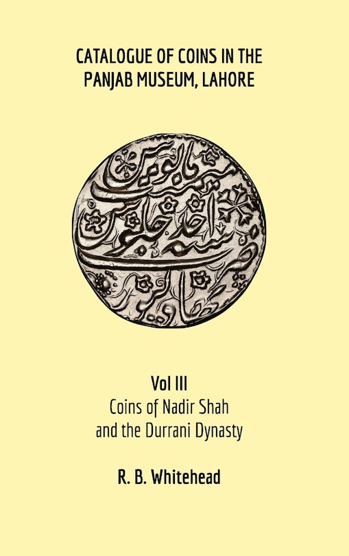 Front cover_Catalogue Of Coins In The Panjab Museum, Lahore, Vol Iii