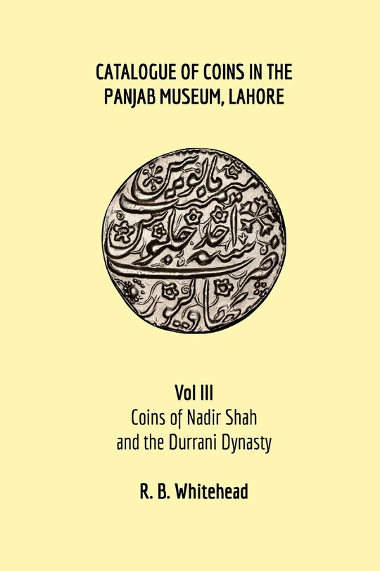 Front cover_Catalogue Of Coins In The Panjab Museum, Lahore, Vol Iii