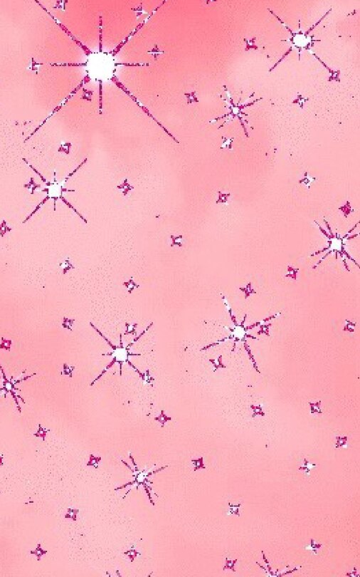 Front cover_pink glitter creative blank journal