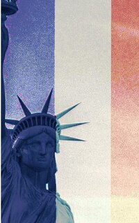 Front cover_statue of liberty New York City french flag Creative blank journal sir Michael Huhn designer edition