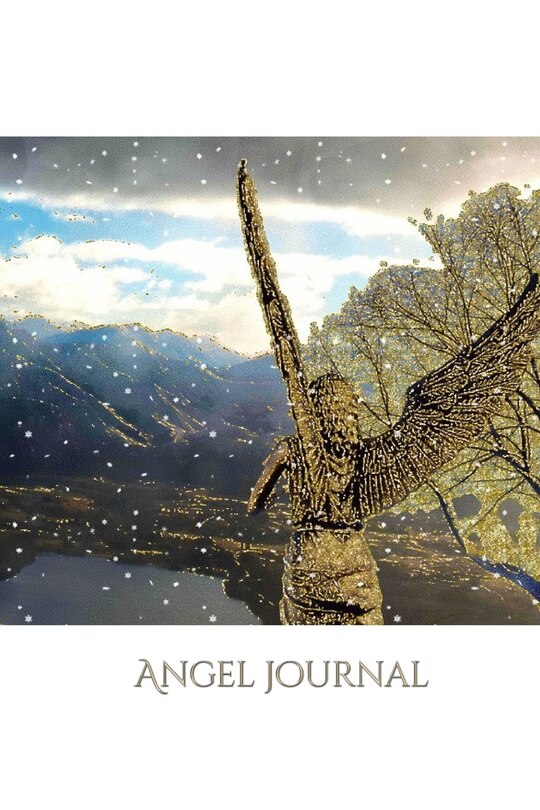 Front cover_The Garden of Eden New Zealand Angel creative blank Journal