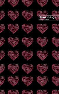 Heartstrings Lifestyle Journal, Blank Notebook, Dotted Lines, 288 Pages, Wide Ruled, 6 X 9 (a5) Hardcover (black Iii)