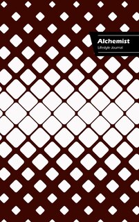 Alchemist Lifestyle Journal, Write-in Notebook, Dotted Lines, Wide Ruled, Size 6 X 9 Inch (a5) Hardcover (coffee)