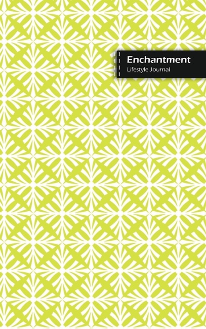 Enchantment Lifestyle Journal, Blank Write-in Notebook, Dotted Lines, Wide Ruled, Size (a5) 6 X 9 In (yellow)
