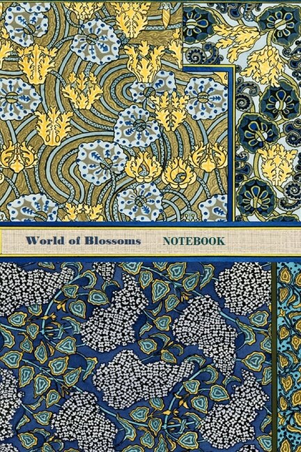 Couverture_World of Blossoms Notebook [ruled Notebook/Journal/Diary to write in, 60 sheets, Medium Size (A5) 6x9 inches]