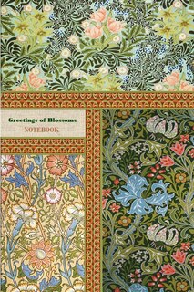 Couverture_Greetings of Blossoms NOTEBOOK [ruled Notebook/Journal/Diary to write in, 60 sheets, Medium Size (A5) 6x9 inches]