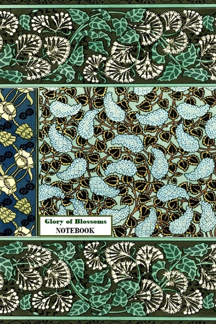 Front cover_Glory Of Blossoms Notebook [ruled Notebook/journal/diary To Write In, 60 Sheets, Medium Size (a5) 6x9 Inches]