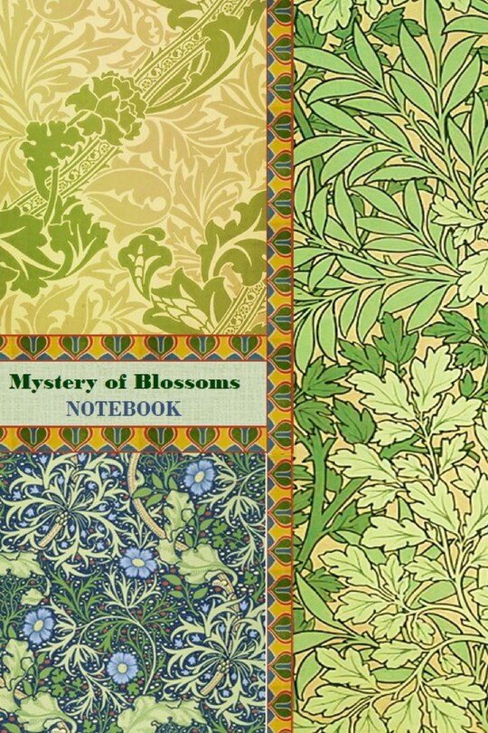 Front cover_Mystery Of Blossoms Notebook [ruled Notebook/journal/diary To Write In, 60 Sheets, Medium Size (a5) 6x9 Inches]