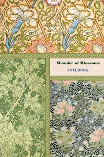 Wonder Of Blossoms Notebook [ruled Notebook/journal/diary To Write In, 60 Sheets, Medium Size (a5) 6x9 Inches]