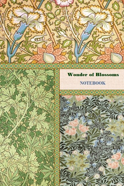 Wonder Of Blossoms Notebook [ruled Notebook/journal/diary To Write In, 60 Sheets, Medium Size (a5) 6x9 Inches]