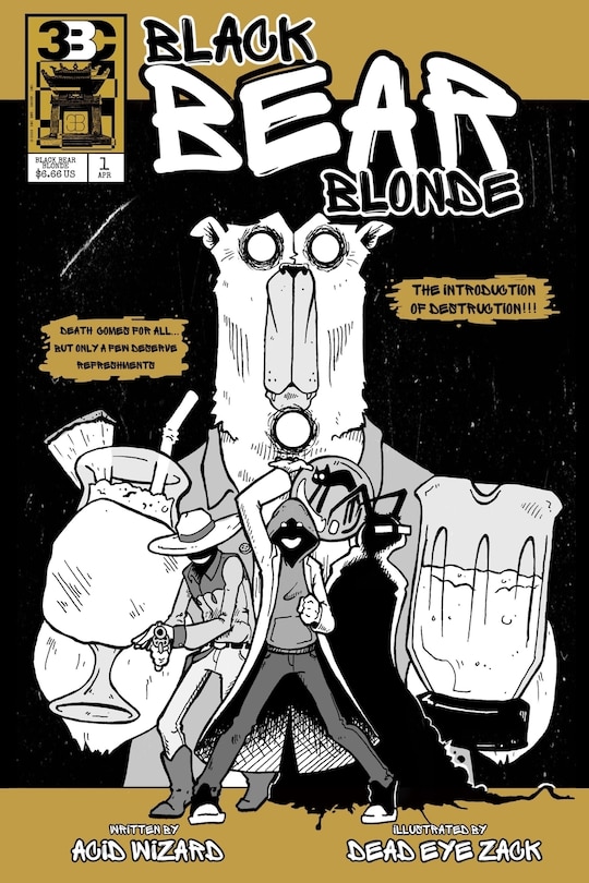 Couverture_BLACK BEAR BLONDE issue 1