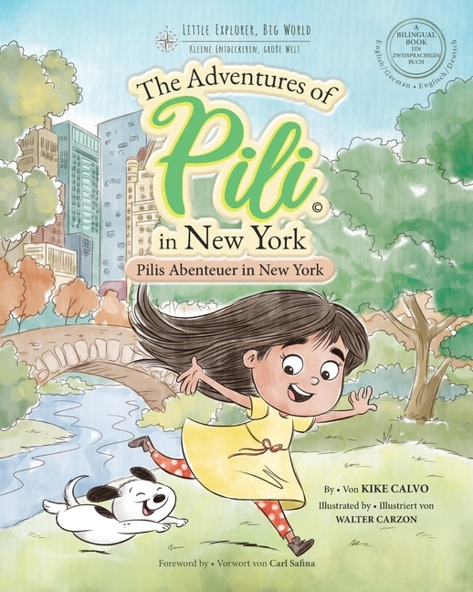 Couverture_Pilis Abenteuer in New York . Dual Language Books for Children. Bilingual English - German. Englisch - Deutsch