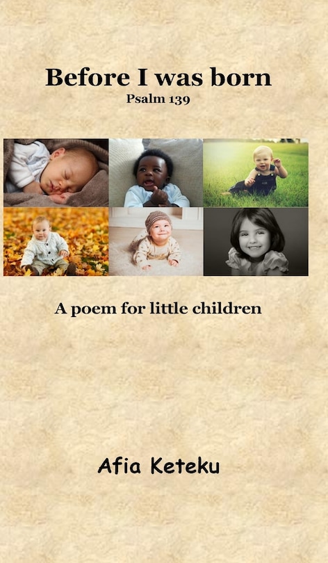 Couverture_Before I was born (Psalm 139)