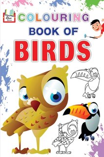 Front cover_Colouring Book of BIRDS