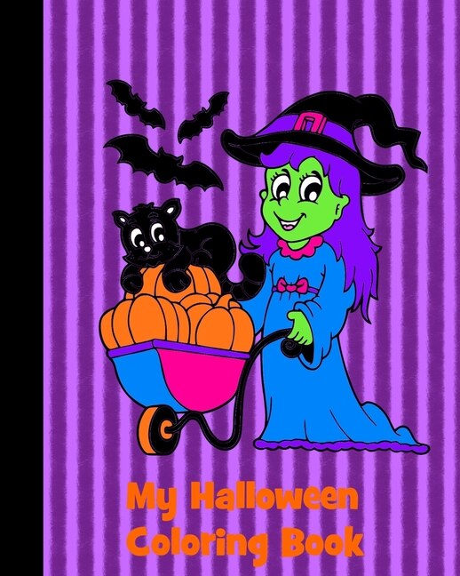 Front cover_My Halloween Coloring Book
