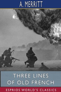 Couverture_Three Lines of Old French (Esprios Classics)