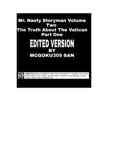 Couverture_Mr Nasty Storyman Volume Two The Truth About The Vatican Part One Edited Version