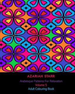 Front cover_Arabesque Patterns For Relaxation Volume 5