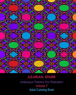 Front cover_Arabesque Patterns For Relaxation Volume 7