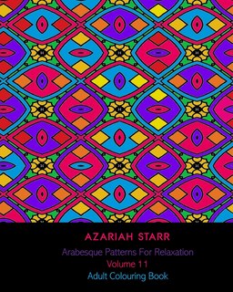 Front cover_Arabesque Patterns For Relaxation Volume 11