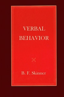 Front cover_Verbal Behavior