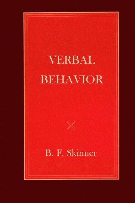 Front cover_Verbal Behavior