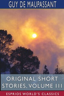 Couverture_Original Short Stories, Volume III (Esprios Classics)