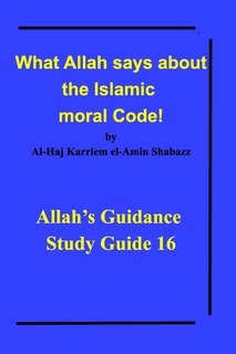 Couverture_What Allah says about the Islamic moral Code!