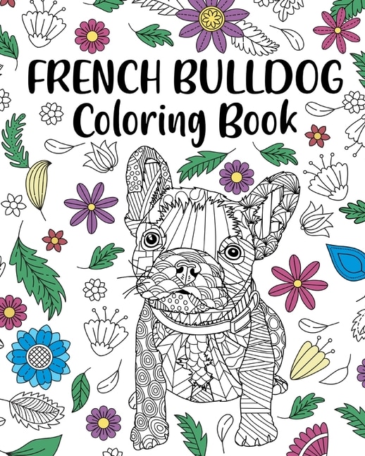 Front cover_French Bulldog Coloring Book