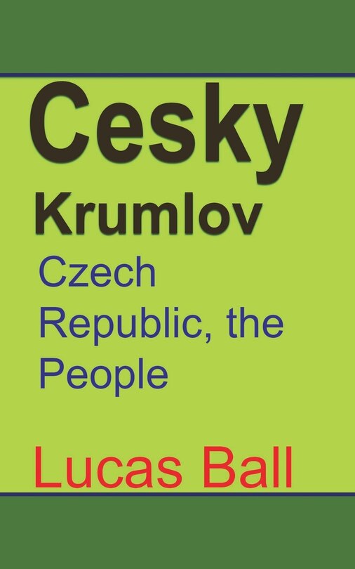 Front cover_Cesky Krumlov