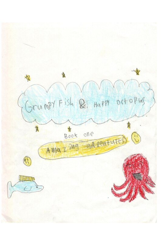 Front cover_Grumpy Fish And Happy Octopus - Book One Amazing Adventures