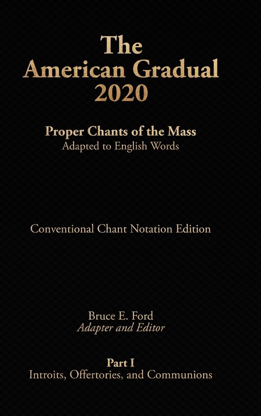 Couverture_The American Gradual 2020. Part I