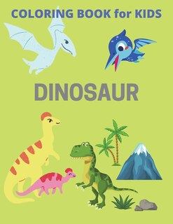 Front cover_Dinosaur Coloring Book for Kids