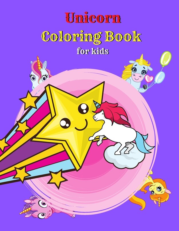 Couverture_Unicorn Coloring Book For Kids