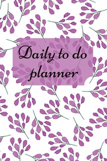 Daily To Do Planner: To-do List Notebook, Planner, Daily Checklist, 6x9 Inch