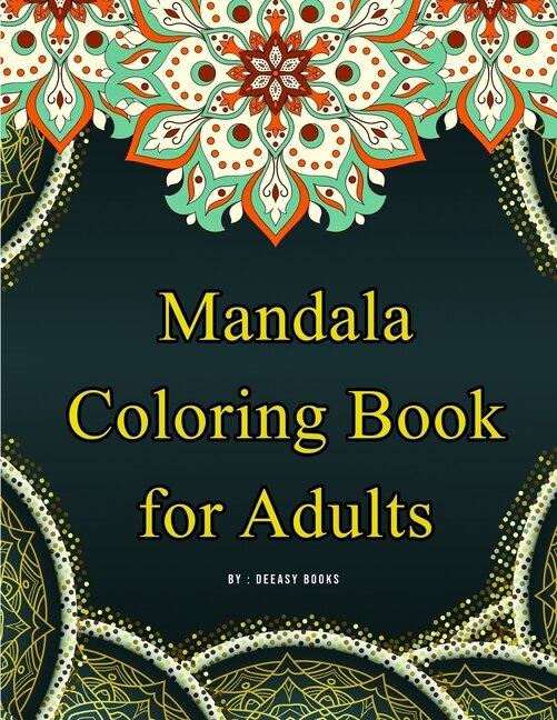 Front cover_Mandala Coloring Book for Adults