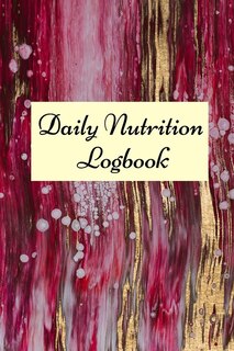 Couverture_Daily Nutrition Logbook