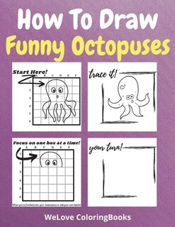 Front cover_How To Draw Funny Octopuses