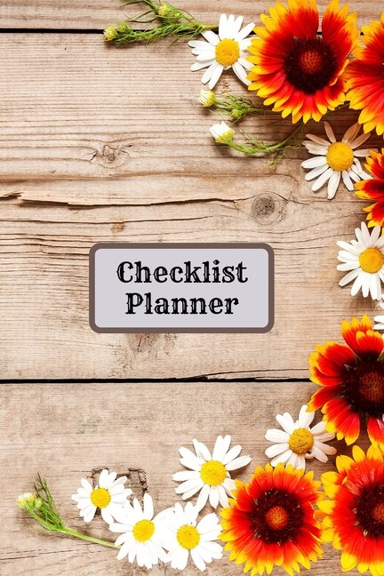 Checklist Planner For Teens And Adults