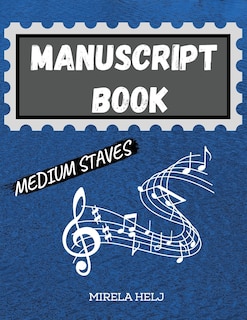 Front cover_Manuscript Book Medium Staves