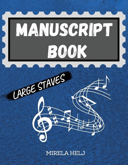 Couverture_Manuscript Book Large Staves