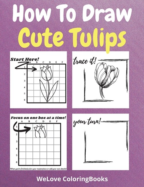 Front cover_How To Draw Cute Tulips