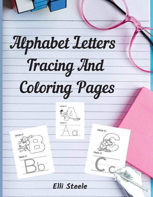 Couverture_Alphabet Letters Tracing And Coloring Pages