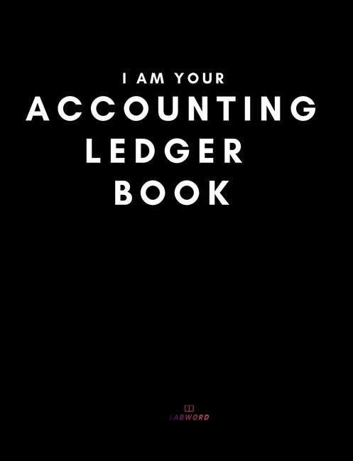 Couverture_I Am Your Accounting Ledger Book
