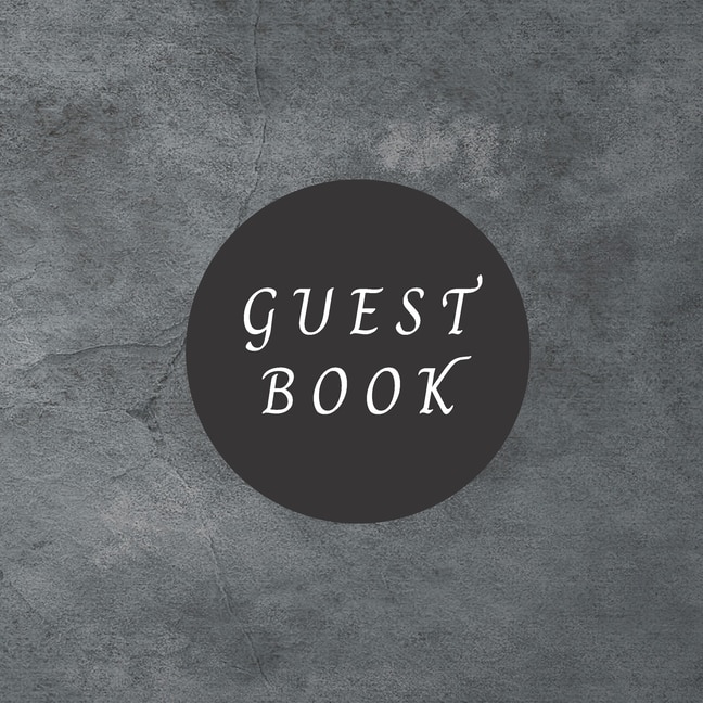 Guest Book: Visitor Register Sign-in Book For Events Wedding Birthday Party Babyshower And More