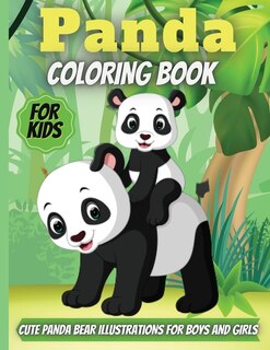 Front cover_Panda Coloring Book For Kids