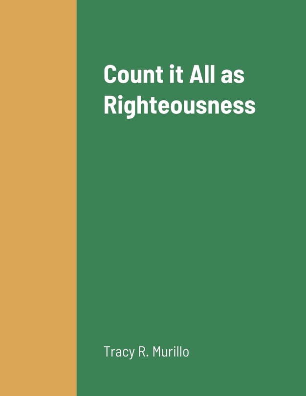 Front cover_Count it All as Righteousness