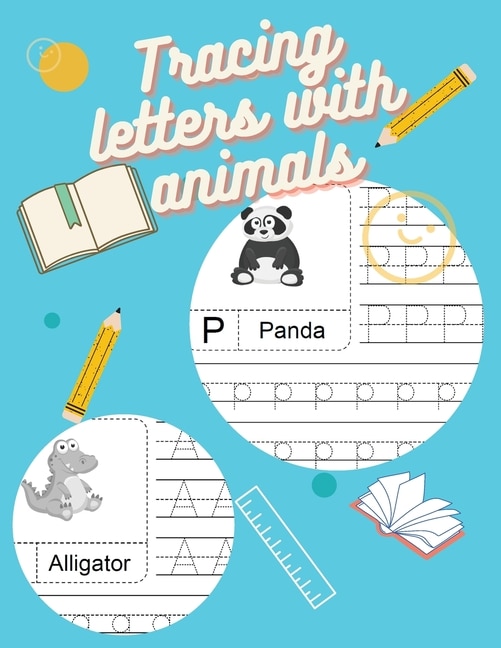 Tracing Letters And Numbers: Amazing Handriting Practice Book For Kids And Pre K First Learn To Write Big Activity Book Abc Lett